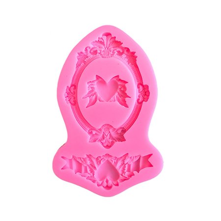 

DoubleYi Dessert Mold DIY Creative Shape Attractive Cake Lace Mold Dessert Sugar-craft Decoration