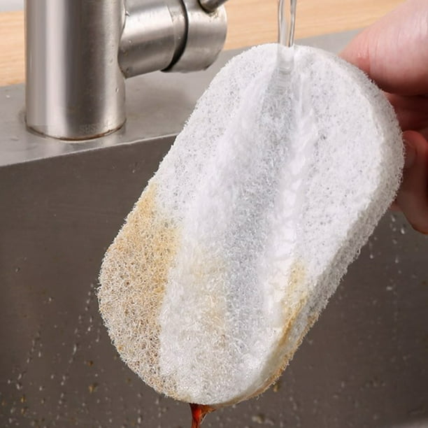 Cepillo De Esponja De Mano Para Piscina, Cepillo De Esponja Ligero Práctico Y Eficaz Con Mango Para Cocina