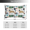 thumbnail image 2 of Rateoe Back To School A Pattern Decorative Pillow Case,Throw Pillow Covers,Plush Pillow Cover,Soft Pillow Case,Velvet Pillow Case-20"x30", 2 of 6