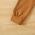 thumbnail image 5 of Otqutp Kids&nbsp;Clothes&nbsp;Set for Baby Unisex Cotton Solid Autumn Long Sleeve Pants Sleepwear Pullover Sweatshirt Set Clothes 1-4 Years, 5 of 7