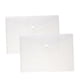 thumbnail image 4 of unbranded 24Ud Plástico Transparente Para Documentos A4 Con De Botón Y Envelop Práctico, 4 of 5