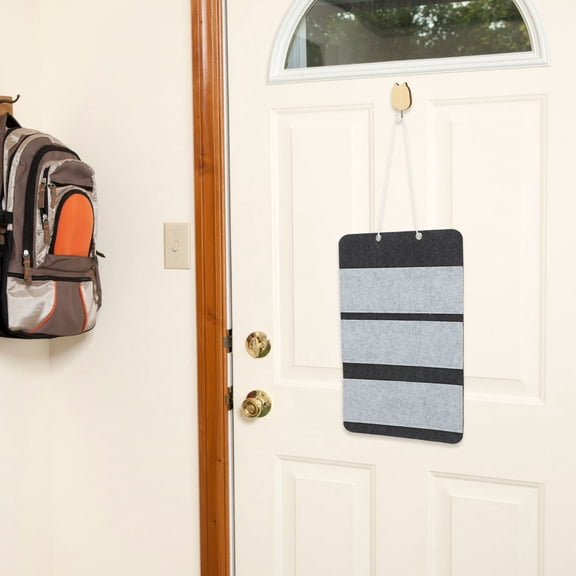 LOLIPPYY Convenient Felt Cloth Hanging Bag Over Door Organizer for Neat Storage