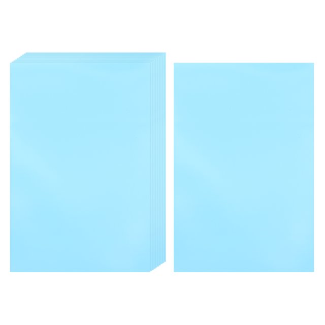 100 Pcs Photocard Sleeves, 61 x 91mm Kpop Card Protector Holder, Blue
