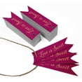 thumbnail image 3 of Inkdotpot Gold Foil Paper Hang Tags Love Is Sweet Wedding Favor Tags 50 Pieces, 3 of 6