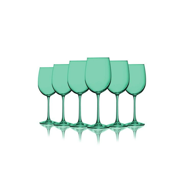 TableTop King 10 oz Wine Glasses, Stemmed Style, Nuance Top Accent