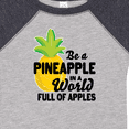 thumbnail image 4 of Inktastic Be a Pineapple in a World Full of Apples Boys or Girls Baby Bodysuit, 4 of 5