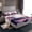Purple Pink, variant on Homewish Japanese Ukiyo-E Twin Sheet Sets,Pink Sakura Twin Fitted Sheet,Classic Japan Architecture Flat Sheet For Girls Teens,Breathable Home Decor,3pcs