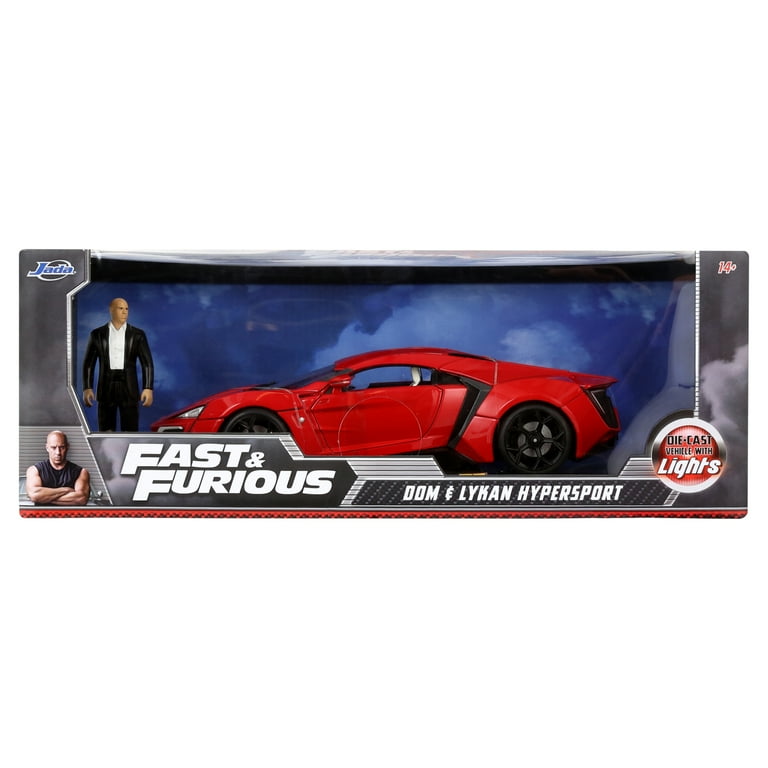Amazon.com: Fast & Furious 1:18 Lykan Hypersport Die-cast