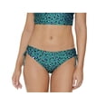 thumbnail image 1 of Raisins Luna Bikini Swim Bottom Green Cheetah ( XL ), 1 of 2