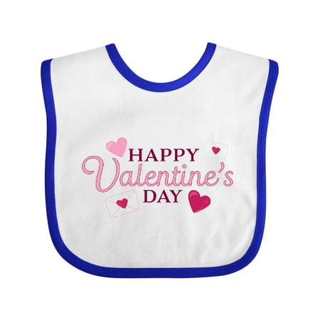 

Inktastic Happy Valentine s Day Gift Baby Boy or Baby Girl Bib