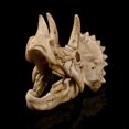 thumbnail image 3 of Triceratops Cráneo Resina Modelo Coleccionables Pub Bar Artesanía Decorativa, 3 of 8