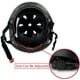thumbnail image 4 of Casco de bicicleta de monopatín, ligero ajustable, multideporte para patinete de bicicleta, 3 tamaños para adultos, jóvenes y niños, 4 of 5