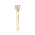 thumbnail image 3 of ANGARA Natural Diamond Ring with Milgrain in 14K Yellow Gold for Women (Size-4.6mm| Color-I-J| Clarity-I1-I2) | April Birthstone, Anniversary, Jewelry Gift for Women | Natural Diamond Ring, 3 of 8