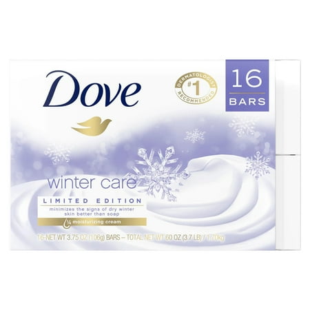 Dove Winter Beauty Bar, 3.75 Ounce (16 Pack)