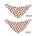 thumbnail image 3 of Naloa Hand Drawn Strawberry Dog Bandana Large and Small-Dog Scarf Bib Handkerchief Accessories for Dogs and Cats(S-L)-Large, 3 of 5