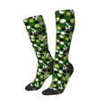 thumbnail image 2 of Bingfone Compression Socks for Women and Men Long Socks for Running Athletic Cycling Nurse-Soccer1, 2 of 8