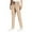 Beige, variant on Womens Golf Pants Quick Dry Ultra Stretch Pant Lounge High Waisted Workout Pants for Older Women Athletic Ankle Trousers Navy XL