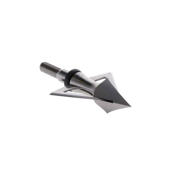 TRUGLO TITANIUM X Large Game 2 Blade 100 Grain Fixed-Blade Crossbow Broadhead Grade 5 Titanium Ferrule Stainless Steel Blades