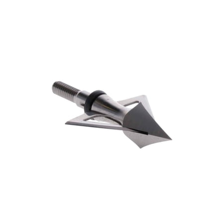 TRUGLO TITANIUM X Large Game 2 Blade 100 Grain Fixed-Blade Crossbow Broadhead Grade 5 Titanium Ferrule Stainless Steel Blades