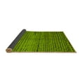 thumbnail image 2 of Ahgly Company Indoor Round Abstract Yellow Modern Area Rugs, 8' Round, 2 of 4