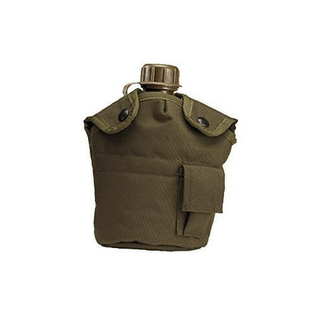 - Rothco Enhanced Nylon 1Qt Canteen Cover, Olive Drab Size