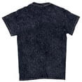 thumbnail image 2 of MTV Music Television Men's Ride Mineral Distressed Vintage Acid Wash Tee T-Shirt (Small, Black Mineral Wash), 2 of 2