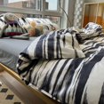 thumbnail image 1 of Ensembles de Literie Simples à Cerises Rouges Housse de Couette à Fleurs Nordiques Taille Simple Double Linge de Lit Housse de Couette pour Filles Adultes Déco Textile de Maison, 1 of 7