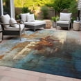 thumbnail image 3 of Dalyn Rugs Machine Washable Indoor/Outdoor Chantille ACN2157 Paprika 5' x 7'6" Rug, 3 of 9