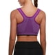 thumbnail image 3 of Sujetador deportivo con cremallera frontal para mujer Sujetador postoperatorio inalámbrico Sujetador deportivo de yoga activo Adepaton WMXL-40-12, 3 of 4