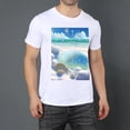 thumbnail image 2 of Oversize Blouse For WomenPainting Beach Shells Loose Fit Summer Casual Tees -XL, 2 of 5