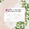 thumbnail image 4 of Koyal Wholesale Share a Memory Cards, Watercolor Pink Flower Cards for Wedding, Life Memories, 4" x 6", 52-Pk, 4 of 5