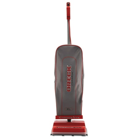 Oreck Commercial Upright Vacuum Cleaner with Permanent Belt, For Carpet and Hard Floor, U2000RB1