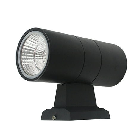 

COB-LED Wall Lamp Waterproof Up Down Dual-Head Outdoor Wall Fixture(Red)