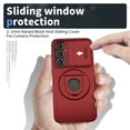 thumbnail image 3 of for Samsung Galaxy S24 Plus Case, Frosted PC Compatible with MagSafe Built-in 360 Rotatable Invisible Kickstand Military Grade Protection Case for Samsung Galaxy S24 Plus, Red, 3 of 6