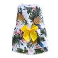 thumbnail image 1 of HEVIRGO Pet Clothes Pineapple Pattern Decorative Breathable Pet Dogs Cats Princess Dress for Summer, 1 of 11