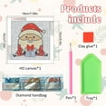 thumbnail image 3 of Diamond Painting Kit, Merry Christmas 5D Diamond Painting Starter Set Easy and Fun DIY Craft Kit, Perfect for Beginners' Creative Art Activities 7.09 x 7.09 in, 3 of 8