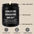 thumbnail image 2 of Candle Younift Funny Graduation 2025, regalo de 250 ml para ella y él, 2 of 7