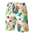 thumbnail image 5 of Naloa Floral Vintage Men's Beach Shorts, Surfing shorts, Swim trunks, Quick Dry Swim Trunks for Surfing Beach Fun - X-Large, 5 of 9