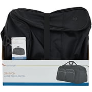 Protege 28-inch Jumbo Sport Duffel Bag for Travel, Black