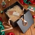 thumbnail image 6 of General Gift Box, 12x12x10 inches Large Black Gift Boxes for Presents with Lids, Birthday Box, Groomsman Proposal Box, for Wedding, Valentine's Day, Mother's Day, Halloween, Christmas Gift Packging, 6 of 14