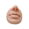 thumbnail image 1 of BELOVING Silicone Nose Lip Model Training Flexible Piercing Practice Skin Deep Skin, 1 of 10
