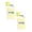 3x2 Inch Yellow, variant on 100 Sheets Sticky Notes Mini Self-Stick Notes Note Pads Office Products, Portable No Spill Ink Sticky Notes with Bright Color for Vertical Surfaces, Monitors, Walls and Windows, 3x3 Inch Green
