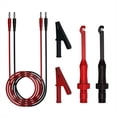 thumbnail image 4 of Kit de Cables de Prueba para Multímetro, Juego de Sondas de Prueba Eléctricas Digitales con Pinzas de Cocodrilo, Pinzas de Prueba para Perforación de Cables, 4 of 5