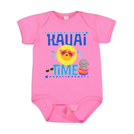 

Inktastic Kauai Time Hawaii Vacation Gift Baby Girl Bodysuit