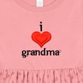 thumbnail image 4 of Inktastic I Love Grandma Girls Baby Dress, 4 of 5