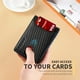 thumbnail image 5 of Cartera RUNBOX, delgada, de piel, plegable, con bloqueo RFID, color negro, 5 of 6