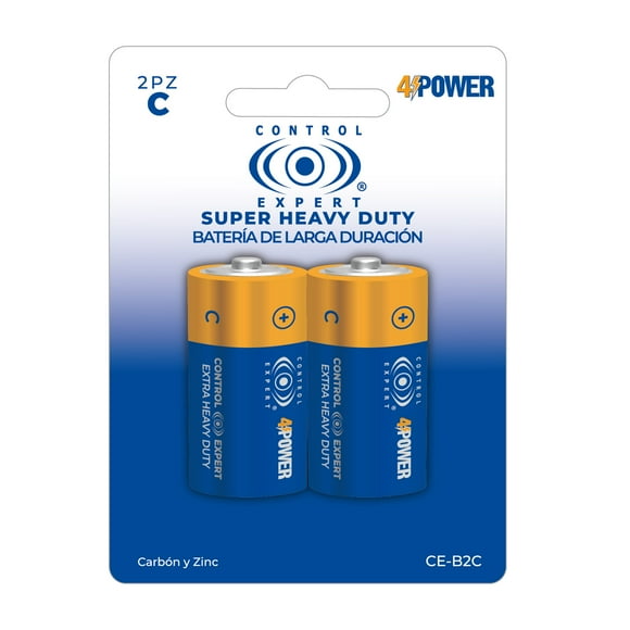 24 Pilas C Paquete 12 Blister 1.5 V Control Expert Carbon