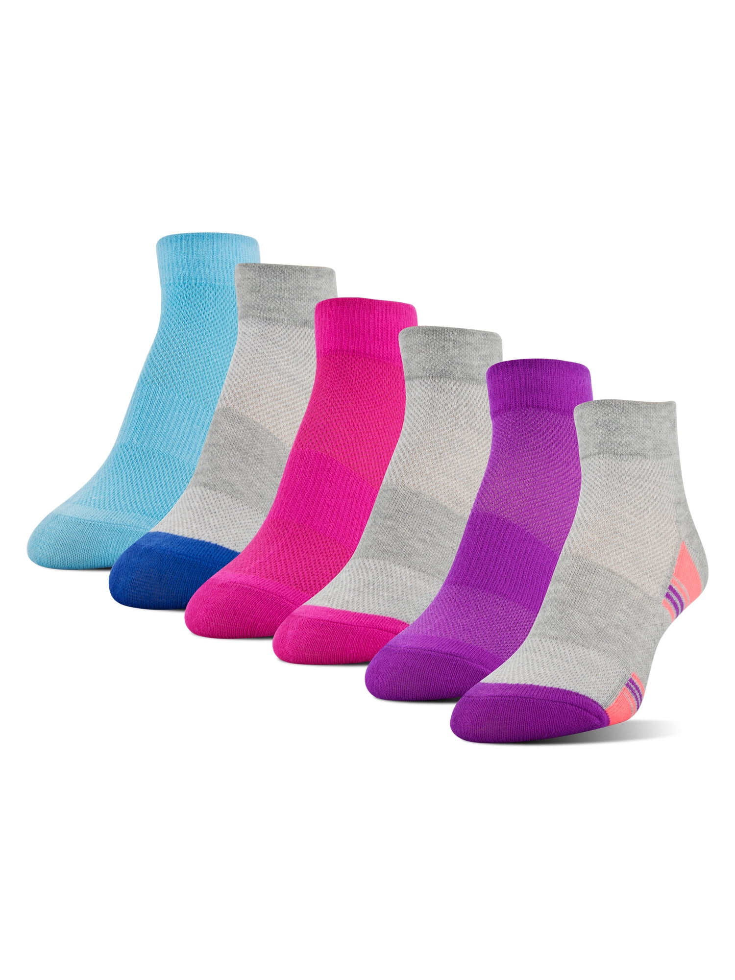 Athletic Works Women's Ultralite Low Cut Socks, 6 Pairs - Walmart.com