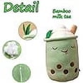 thumbnail image 4 of Plush Toy Artificial fruit bubble tea cup green 23cm, 4 of 6
