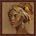 thumbnail image 2 of Great Art Now African Beauty by Silvia Vassileva, 2 Piece Framed Art Set Each 13.25"W x 13.25"H, 2 of 3